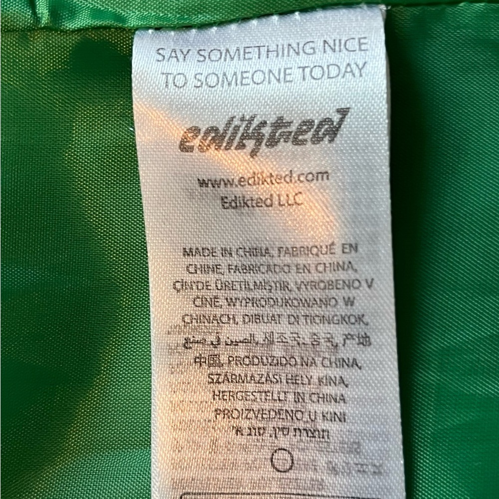 EDIKTED GREEN BLAZER - Picture 6 of 7